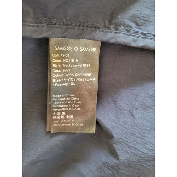 Samsoe Samsoe Trucky Windbreaker Unisex Jacket Size XL - Picture 7 of 8